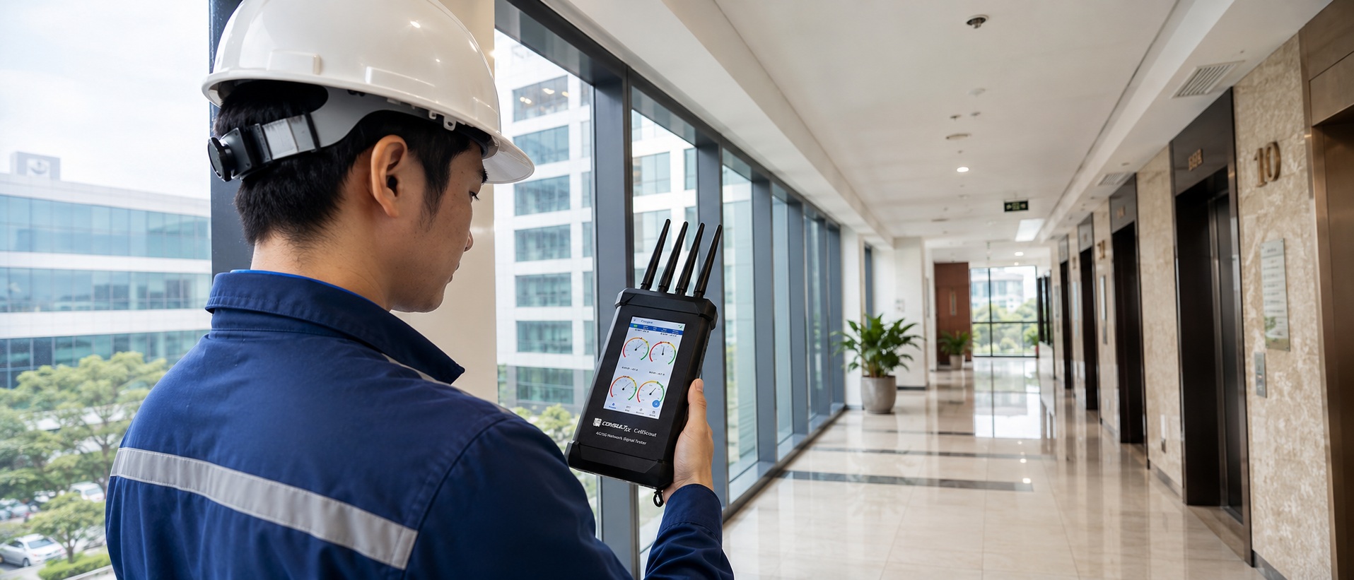 Ứng dụng khảo sát 4G 5Gmạng IBS/DAS với CellScout