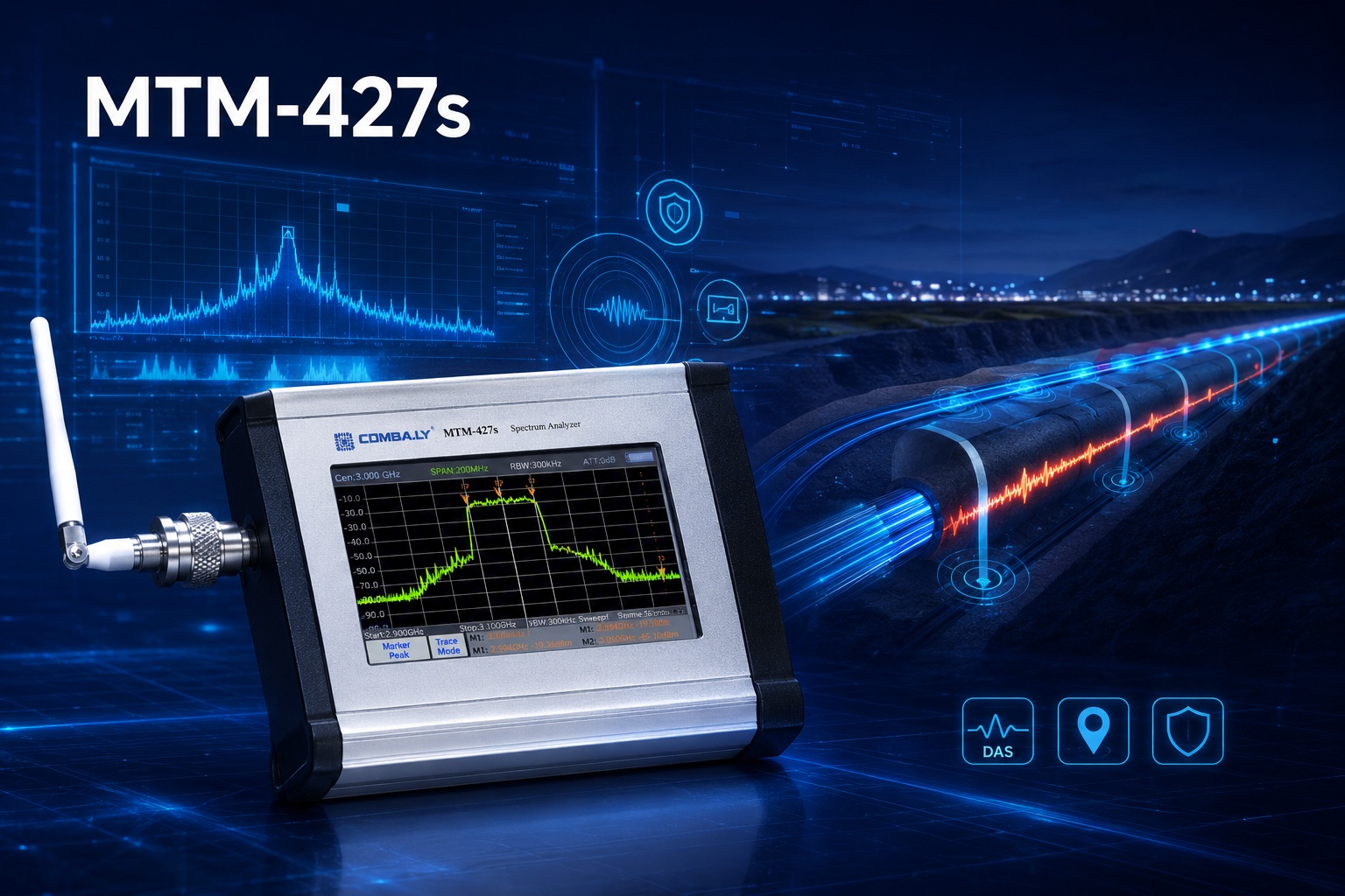 Máy phân tích phổ MTM-47s chuyên dụng cho IBS/DAS